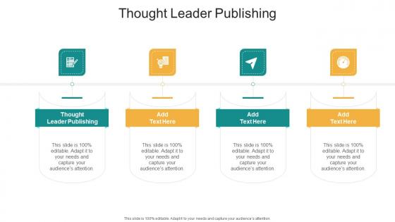 Thought Leader Publishing In Powerpoint And Google Slides Cpb