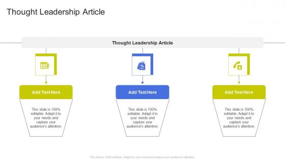Thought Leadership Article In Powerpoint And Google Slides Cpb