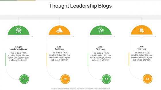 Thought Leadership Blogs In Powerpoint And Google Slides Cpb