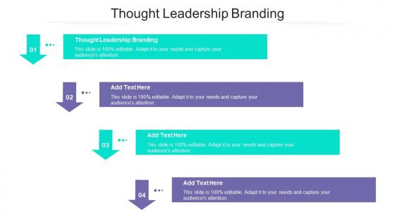 Thought Leadership Branding Ppt Powerpoint Presentation Infographic Template Clipart Cpb