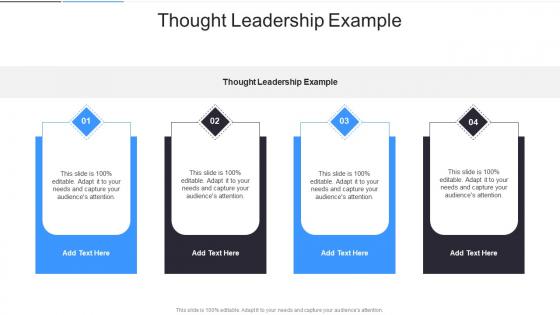 Thought Leadership Example In Powerpoint And Google Slides Cpb