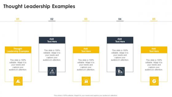 Thought Leadership Examples In Powerpoint And Google Slides Cpb