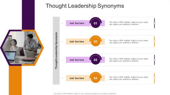Thought Leadership Synonyms In Powerpoint And Google Slides Cpb