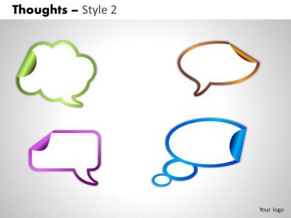 Thoughts style 2 ppt 5