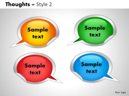 Thoughts style 2 ppt 8