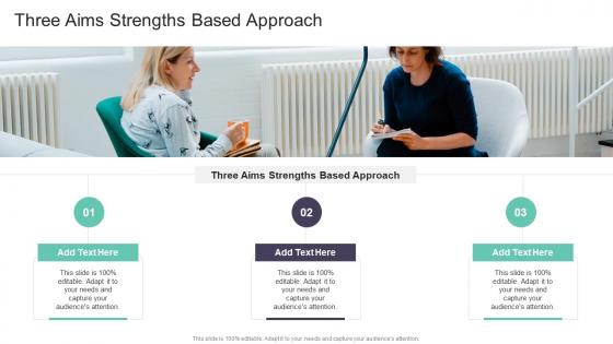 Three Aims Strengths Based Approach In Powerpoint And Google Slides Cpb