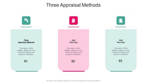 Three Appraisal Methods In Powerpoint And Google Slides Cpb