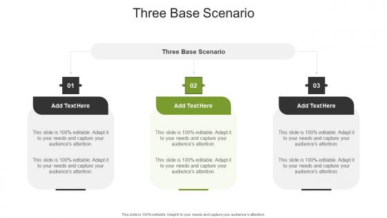 Three Base Scenario In Powerpoint And Google Slides Cpb