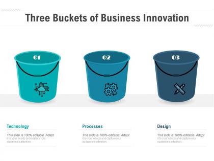 Three buckets of business innovation