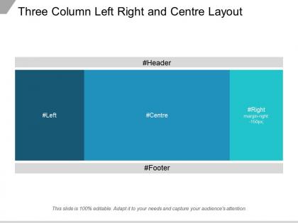Three Column Layout - SlideTeam