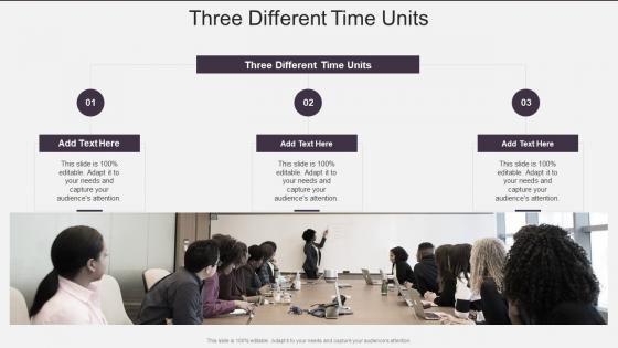 Three Different Time Units In Powerpoint And Google Slides Cpb