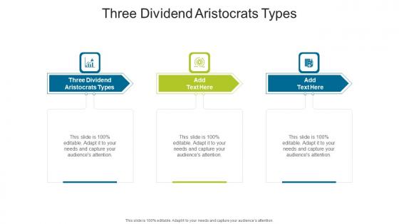 Three Dividend Aristocrats Types In Powerpoint And Google Slides Cpb