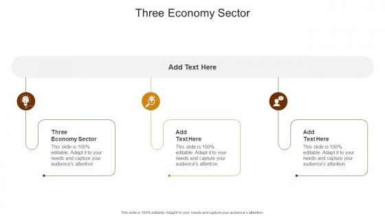 Three Economy Sector In Powerpoint And Google Slides Cpb