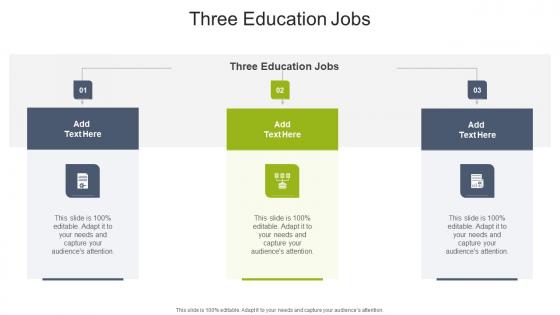 Three Education Jobs In Powerpoint And Google Slides Cpb