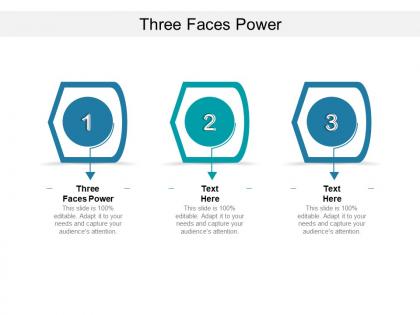 Three faces power ppt powerpoint presentation picture cpb