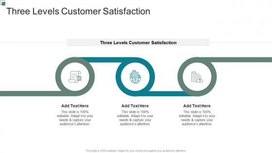 Three Levels Customer Satisfaction In Powerpoint And Google Slides Cpb