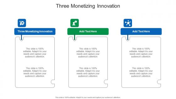 Three Monetizing Innovation In Powerpoint And Google Slides Cpb