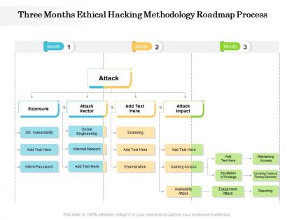 Three months ethical hacking methodology roadmap process