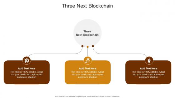 Three Next Blockchain In Powerpoint And Google Slides Cpb