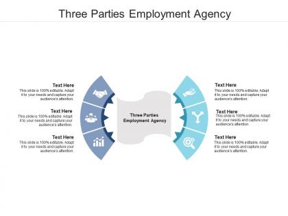 Three parties employment agency ppt powerpoint presentation gallery inspiration cpb