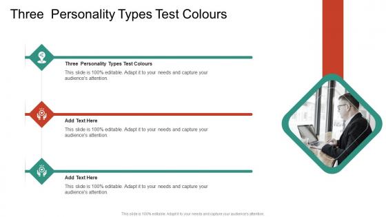 Three Personality Types Test Colours In Powerpoint And Google Slides Cpb