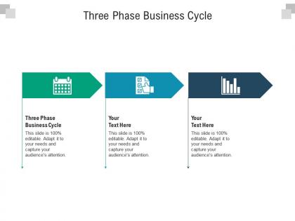 Three phase business cycle ppt powerpoint presentation show rules cpb