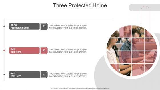 Three Protected Home In Powerpoint And Google Slides Cpb