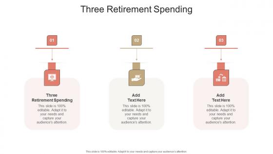 Three Retirement Spending In Powerpoint And Google Slides Cpb