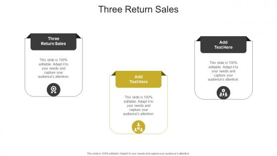 Three Return Sales In Powerpoint And Google Slides Cpb