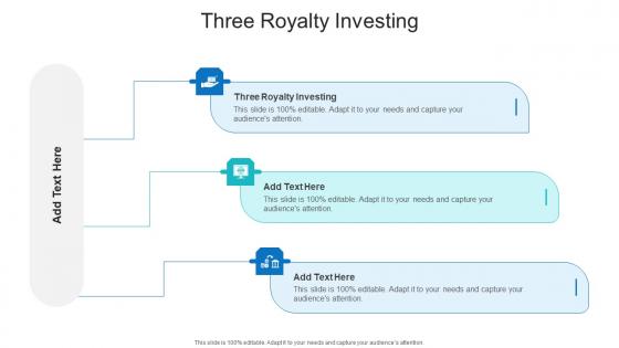 Three Royalty Investing In Powerpoint And Google Slides Cpb