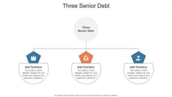 Three Senior Debt In Powerpoint And Google Slides Cpb