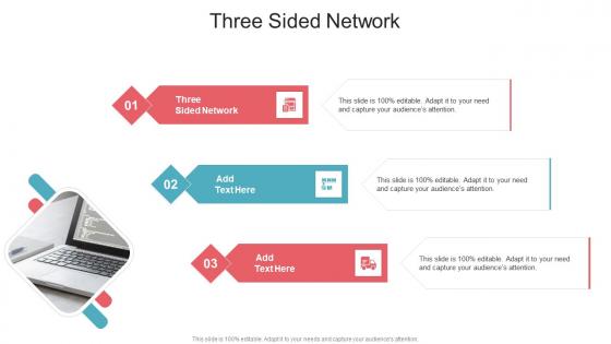 Three Sided Network In Powerpoint And Google Slides Cpb