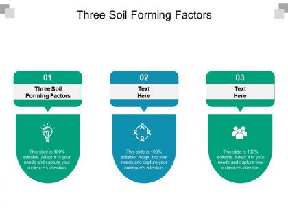 Three soil forming factors ppt powerpoint presentation pictures styles cpb