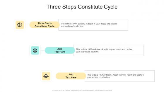 Three Steps Constitute Cycle In Powerpoint And Google Slides Cpb