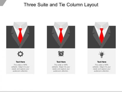 Three Column Layout - Slide Team