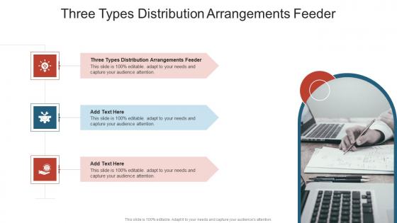 Three Types Distribution Arrangements Feeder In Powerpoint And Google Slides Cpb