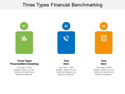 Three types financial benchmarking ppt powerpoint presentation layouts vector cpb
