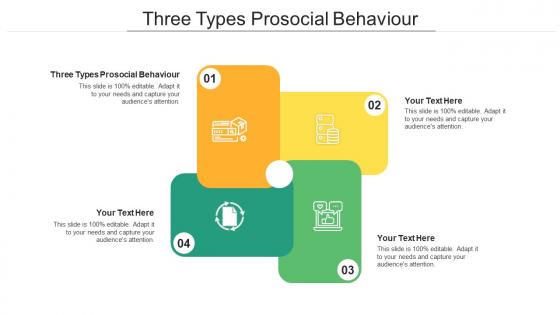 Three Types Prosocial Behaviour Ppt Powerpoint Presentation Infographic Template Cpb
