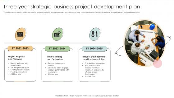 Three Year Strategic Business Project Development Plan
