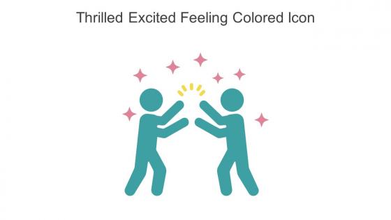 Thrilled Excited Feeling Colored Icon In Powerpoint Pptx Png And Editable Eps Format