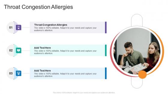 Throat Congestion Allergies In Powerpoint And Google Slides Cpb