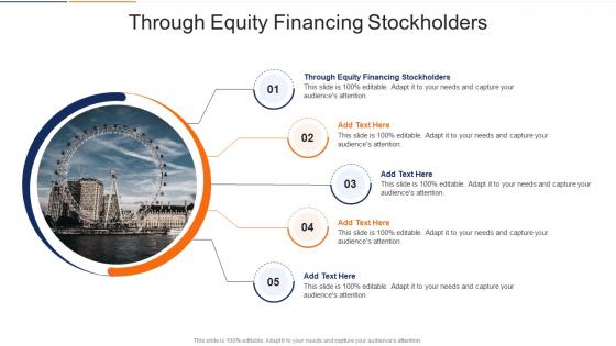 Through Equity Financing Stockholders In Powerpoint And Google Slides Cpb