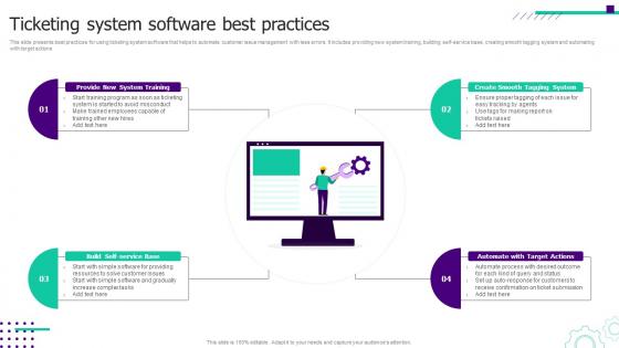 Ticketing System Software Best Practices