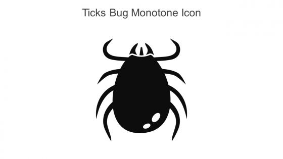 Ticks Bug Monotone Icon In Powerpoint Pptx Png And Editable Eps Format