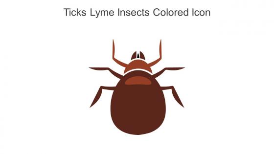 Ticks Lyme Insects Colored Icon In Powerpoint Pptx Png And Editable Eps Format