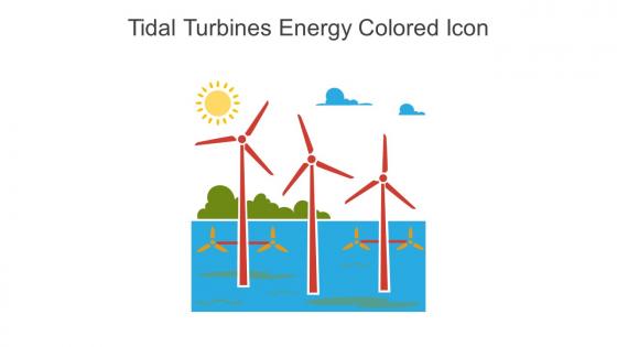 Tidal Turbines Energy Colored Icon In Powerpoint Pptx Png And Editable Eps Format