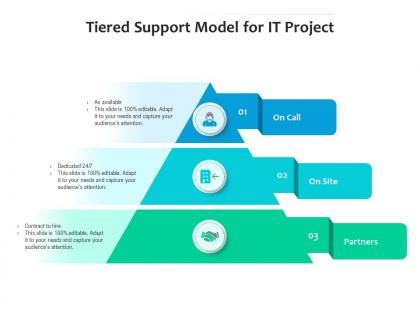 Tiered support model for it project
