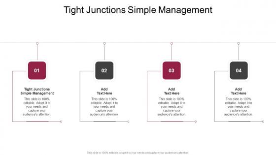 Tight Junctions Simple Management In Powerpoint And Google Slides Cpb