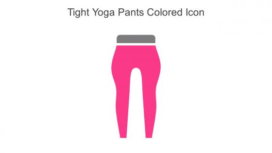 Tight Yoga Pants Colored Icon In Powerpoint Pptx Png And Editable Eps Format