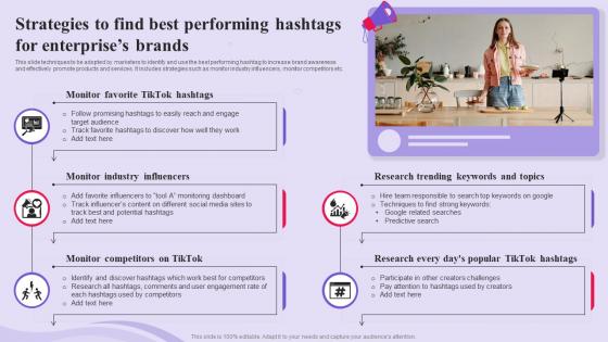 TikTok Advertising Campaign Strategies To Find Best Performing Hashtags MKT SS V